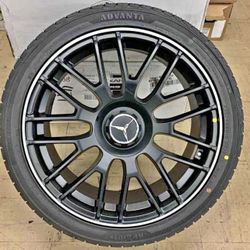 Mercedes 18" new amg style rims tires set cla c250 c300
