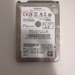 Hitachi 2.5" Hard disk drive 500GB