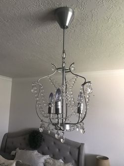 Small IKEA chandelier