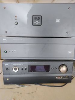 NAD amps and reciever