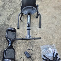 Hoover Board With Seat
