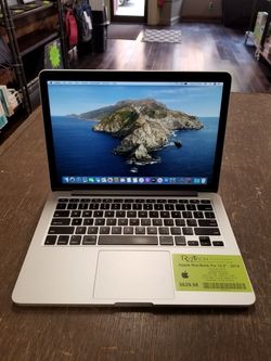 Apple MacBook Pro 2014 13.3" i5 2.60GHz Dual Core 8GB RAM 128GB SSD Webcam WiFi Bluetooth Catalina