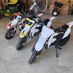 2025 50cc 2 Stroke Dirt Bikes - Brand New