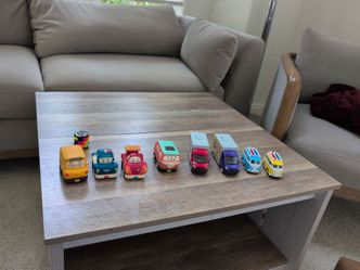 Cute character toy vehicles
