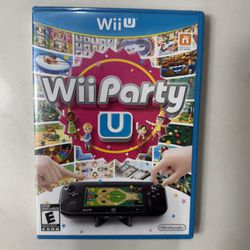 Wii Party U Brand New Factory Sealed Nintendo Wii U Video GAME