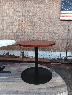 Bistro/Bar Kitchenette Table With Metal Flat Base $145 OBO