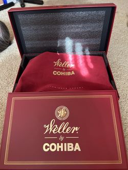 Empty 2026 Weller by Cohiba presentation cigar box