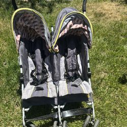 Two Seater Kids Stroller 