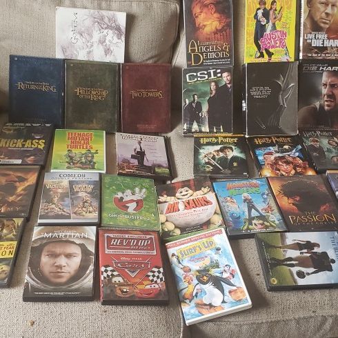 170+ Title Dvd Collection With Player