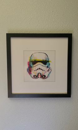 Star Wars Paintings Darth Vader Storm Trooper