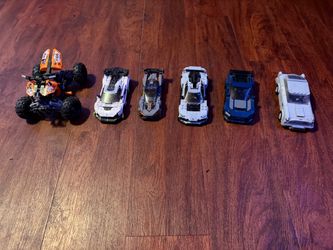 LEGO Speed Champions Car Lot + Technic ATV – 6 Vehicles