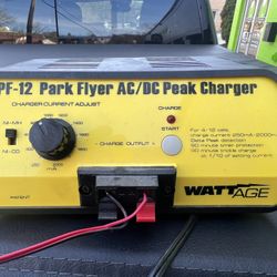 Wattage PF-12 Park Flyer AC/DC Peak Charger 