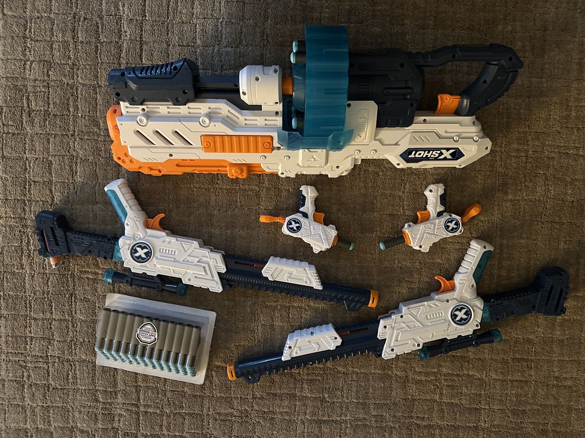 X Shot Nerf Blasters