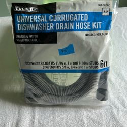 Dishwasher Drain Hose Kit