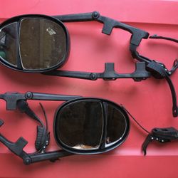 Set of 2 Strap on Extension Towing Mirrors