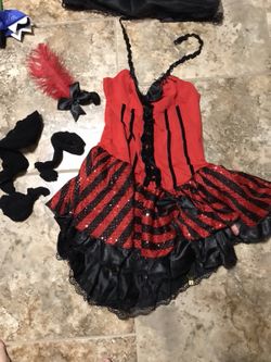 Saloon girl ladies woman’s adult Halloween costume
