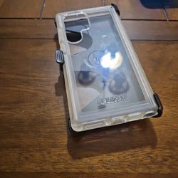 Samsung Ultra 23s Pelican clip and clear case