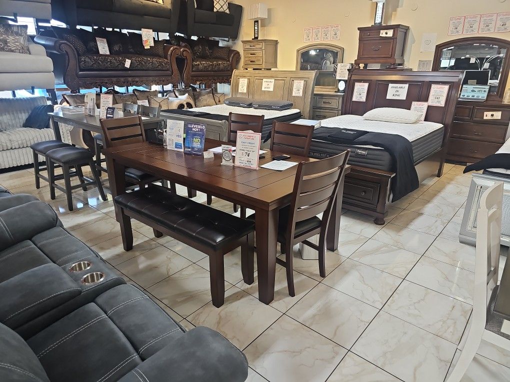 DINING TABLE SET HELLO FAMILY! ¡BIENVENIDOS!
🇺🇸 USA AMERICA FURNITURE
✅ EASY CREDIT
DINING SET
#2152C
