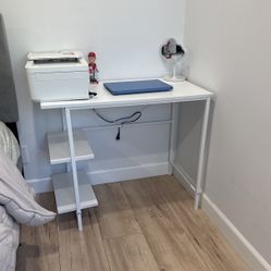 White Desk For A Room
