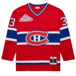 Adult Patrick Roy Montreal Canadiens Mitchell & Ness 1992 Red Jersey - Men's