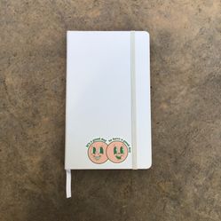 Notebook With “It’s A Good Day To Have A Good Day” Sticker On Front Cover