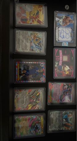 Soccer/Pokemon cards available