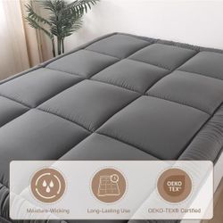 Japanese Futon Mattress 3" Grey Floor Mattress Tatami Mat Foldable & Portable for Kids and Adult,Twin Size 39"x 80"