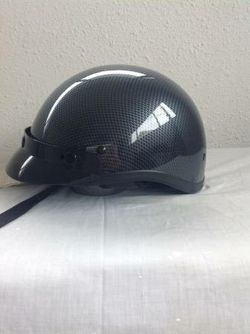 Brand New Carbon fiber half shell beanie helmet