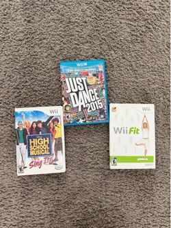 Wii games bundle of 3