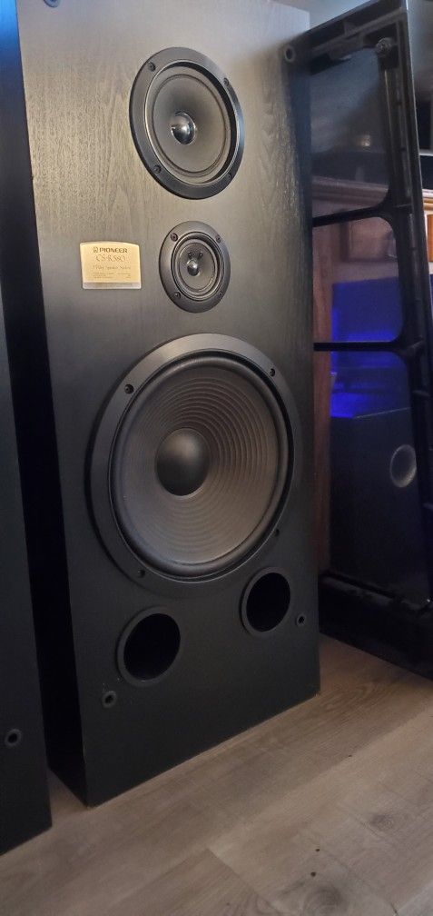 🔥 Pioneer CS-R580 Vintage Floor-standers – Powerful, Full-Range Sound, Classic Build