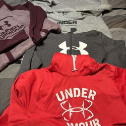 Mens Size XL Under Armour And Nike Hoodie Lot