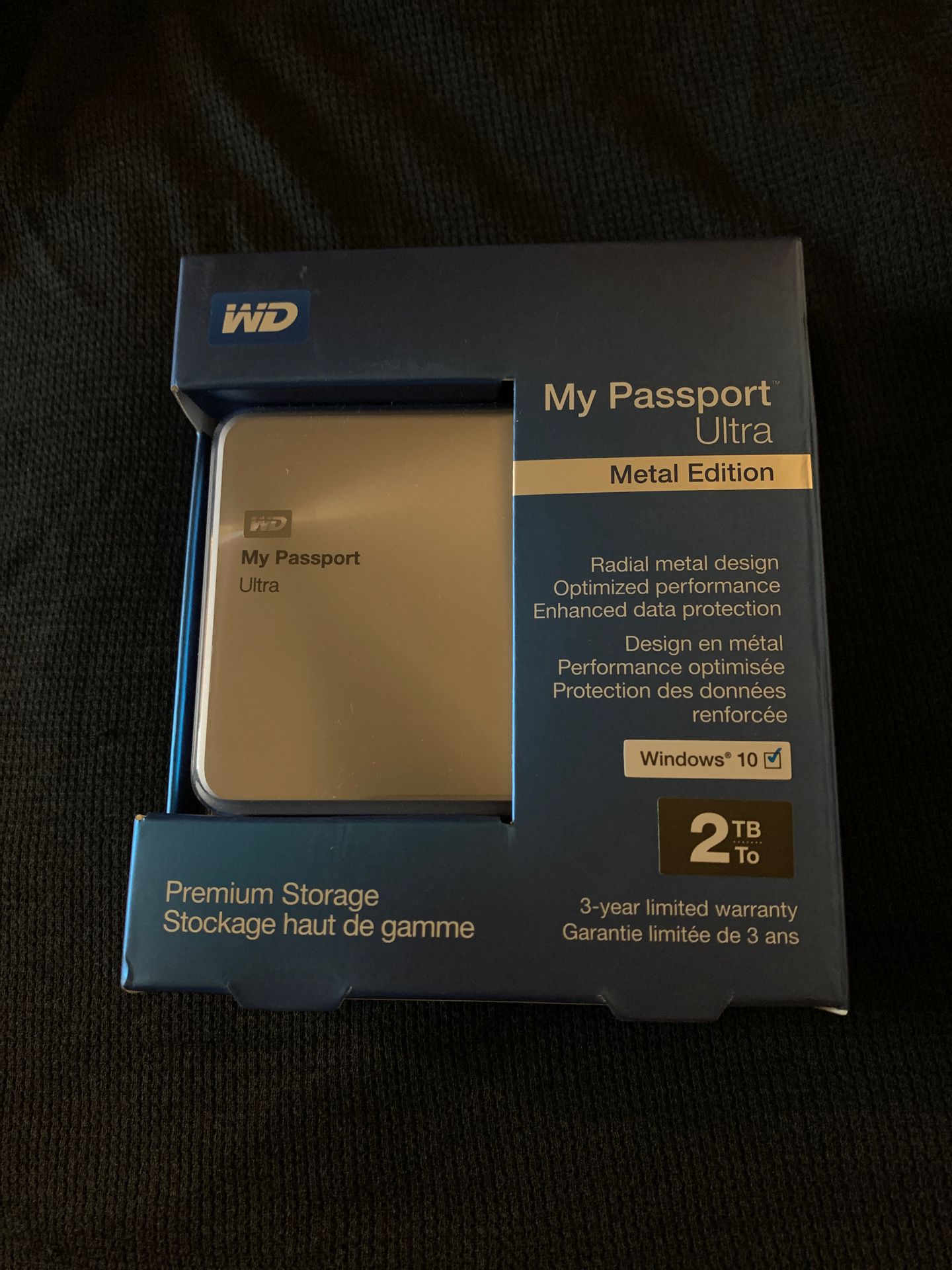 WD My Passport Ultra 2TB External Hard Drive