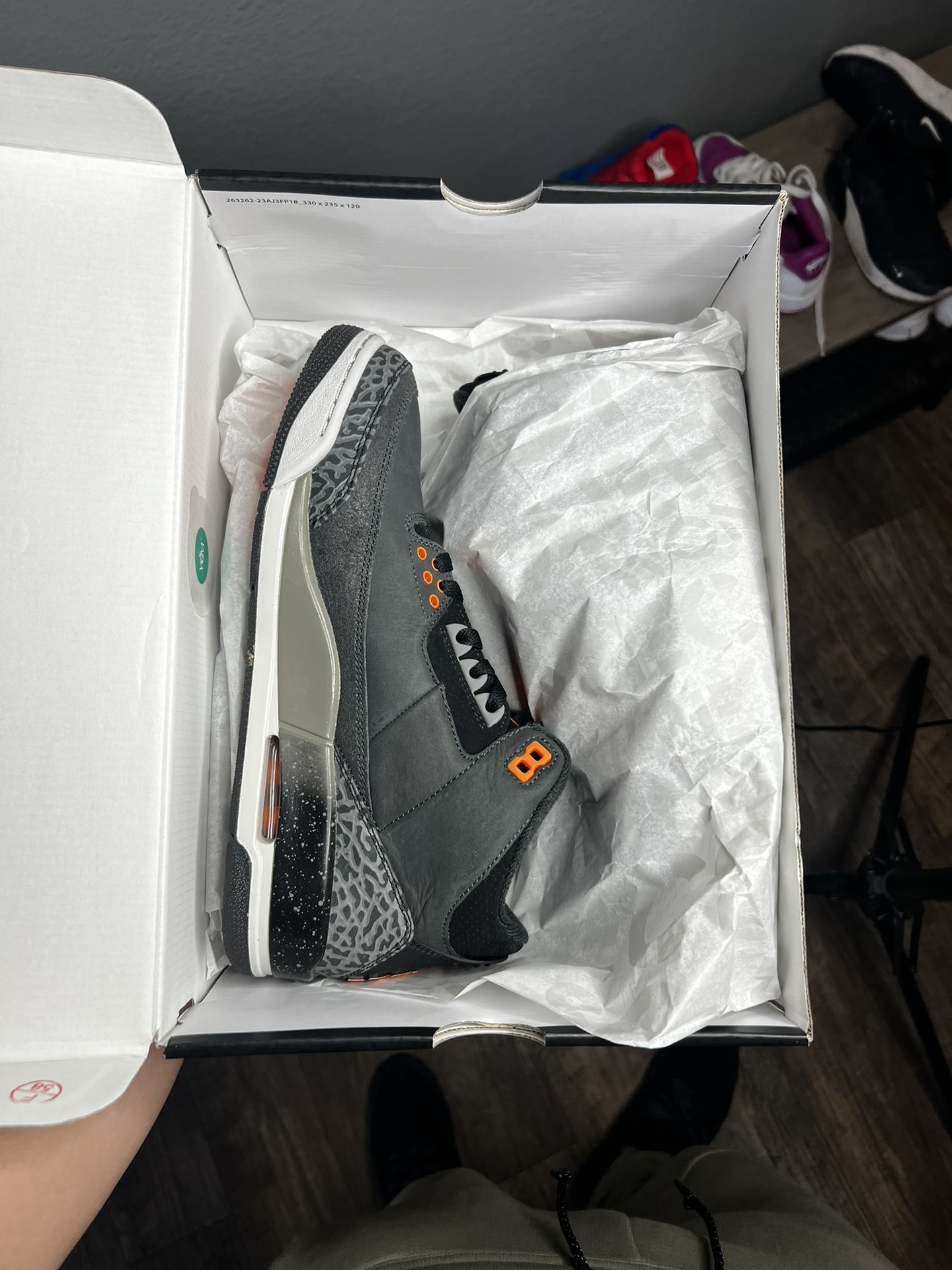 Jordan 3 Retro βFearβ