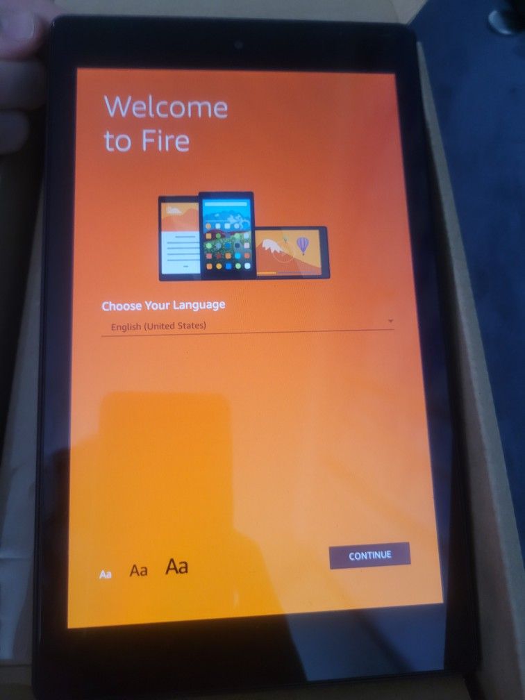 8 HD Amazon Fire Tablet