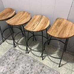 Wooden Bar Stool