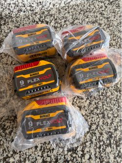 DeWalt 60v FlexVolt 9.0 Batteries