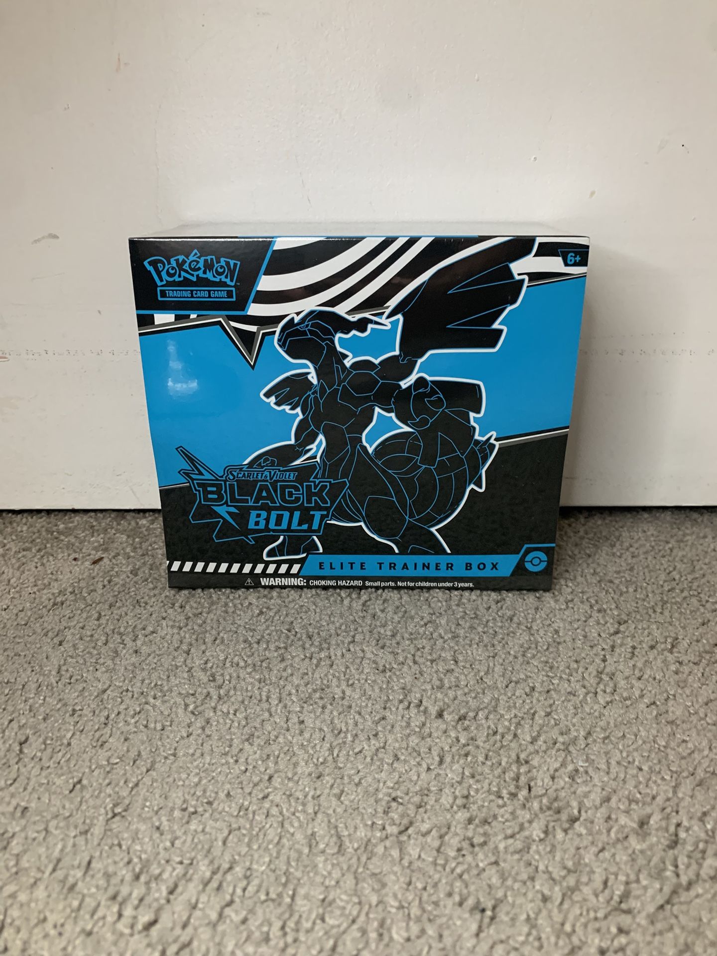 SEALED POKÉMON TRADING CARD SCARLET & VIOLET BLACK BOLT ELITE TRAINER BOX
