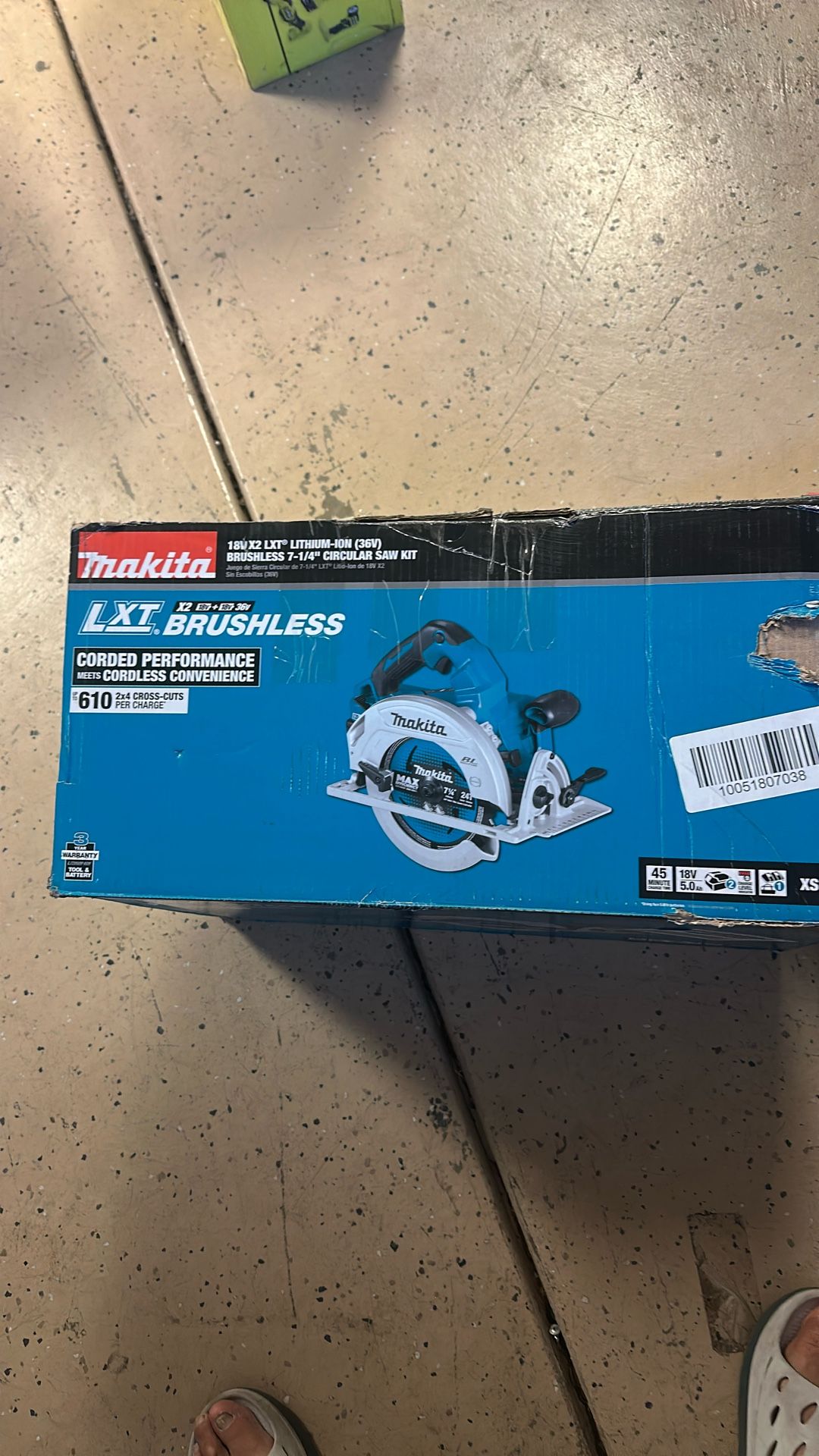 7-1/4 Circular Saw Kit (36v) $320