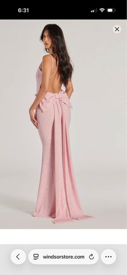 Pink glitter dress