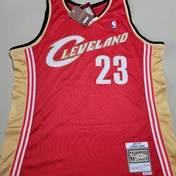Cleveland Cavaliers Mitchel & Ness Vintage LeBron #23 Jersey