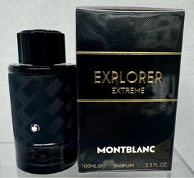 Montblanc Explorer Extreme Parfum 3.3 Fl. Oz./100 Ml. Sealed Box