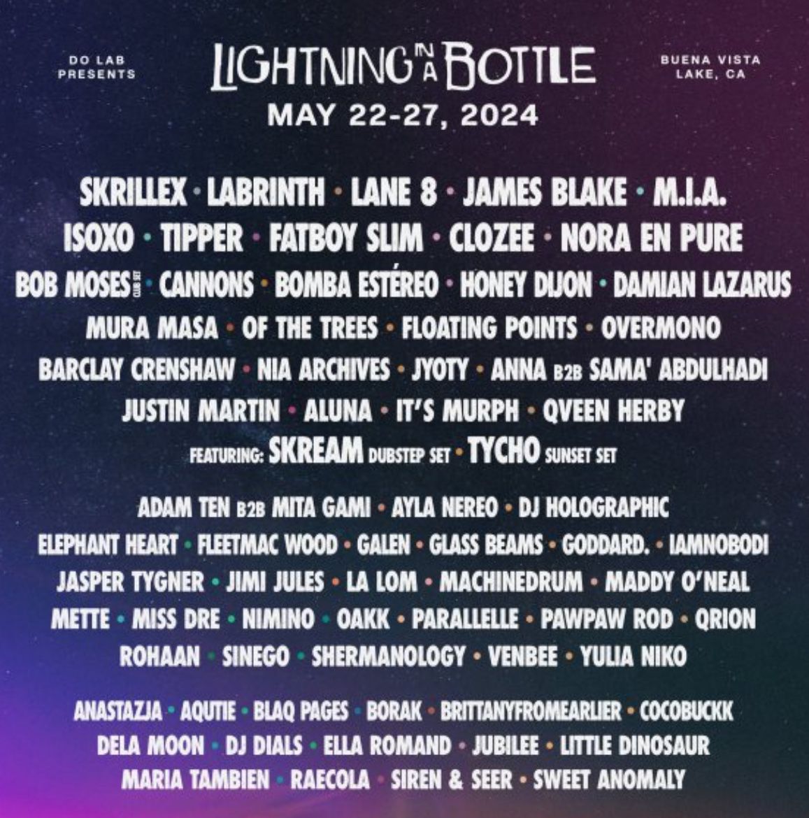 Lightning In A Bottle Festival Ticket