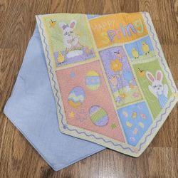Happy Spring Table Runner