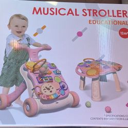 Musical Educational Stroller 12m+
