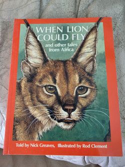 Childrens  book on lions