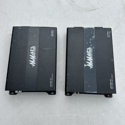 2 MMATS LS1250.1D Pro Audio Amps ( $180 Each )