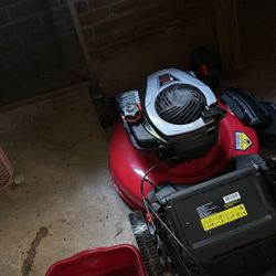 Power Start Self Propelled Gas Push Mower