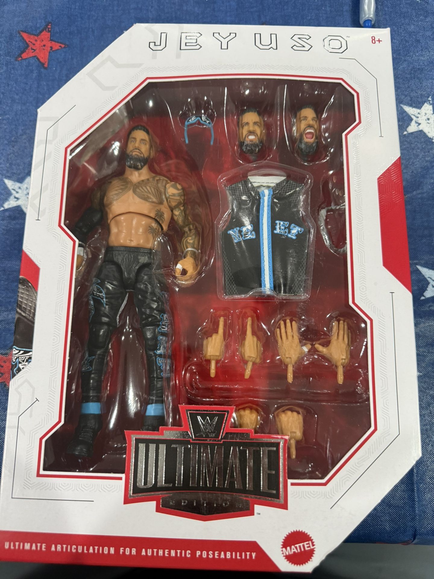 WWE Ultimate Edition Figure Jey Uso .
