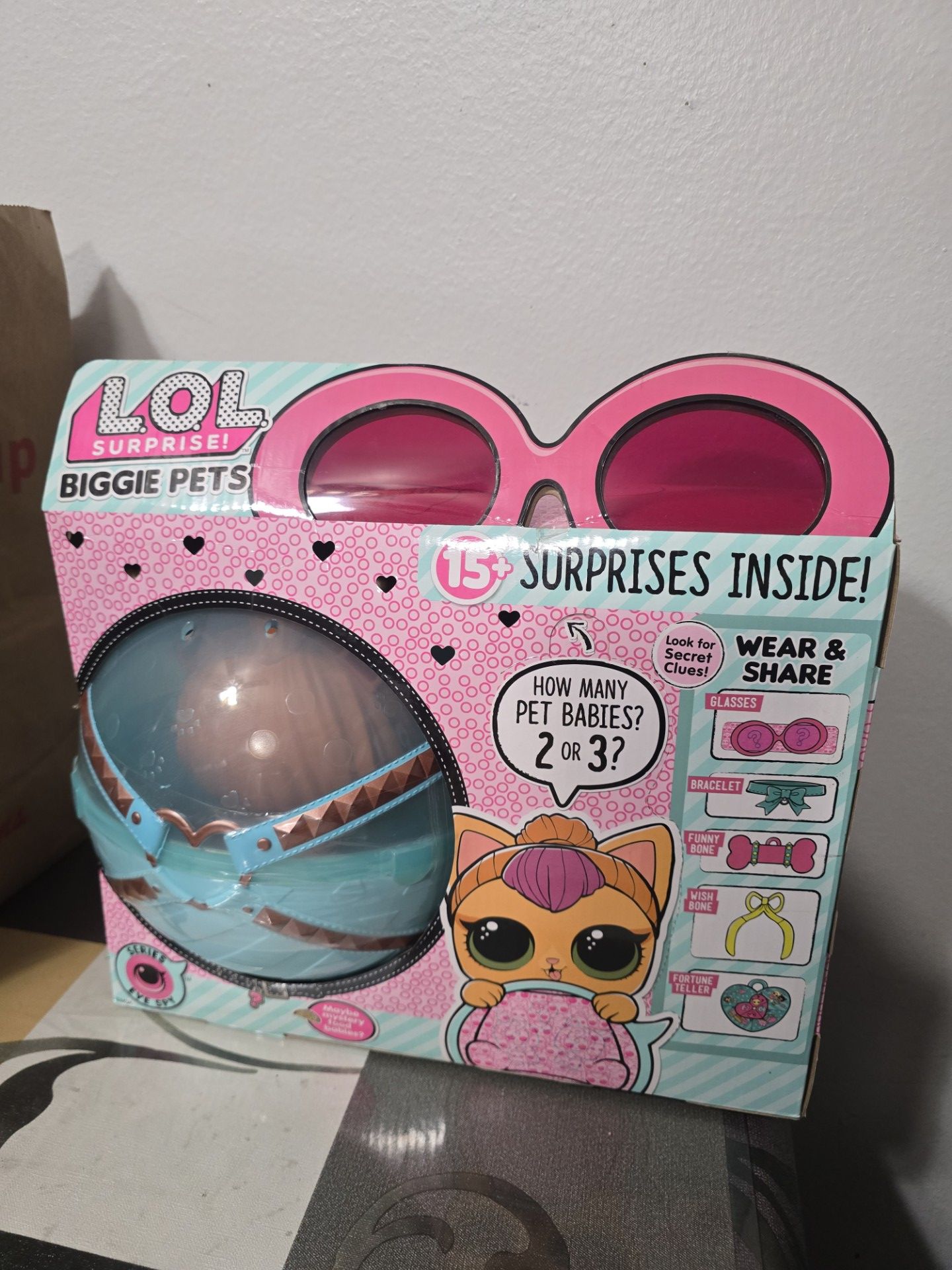 Lol biggie Pet surprise