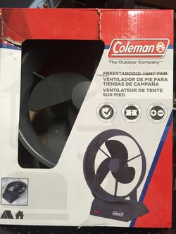 Coleman tent/portable fan